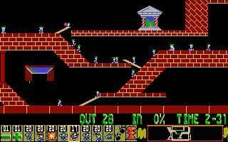 Lemmings Gameplay Screenshot 5