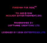 Foreman for Real ROM Gameplay Screenshot 4