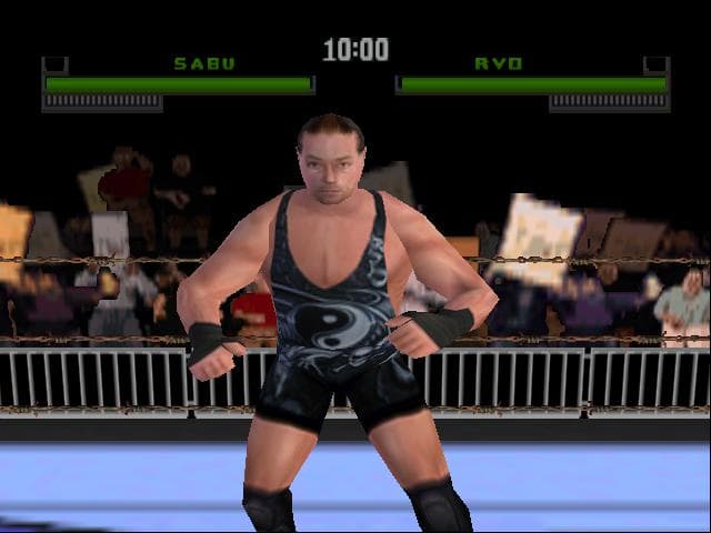 ECW Hardcore Revolution ROM Gameplay Screenshot 4