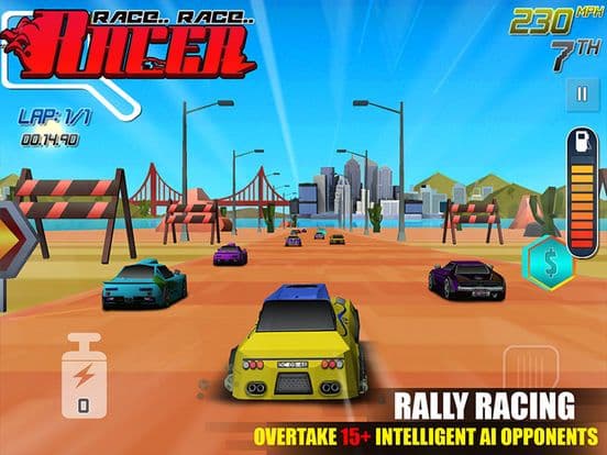 indy 500 - race race car driving controller Gameplay Screenshot 3