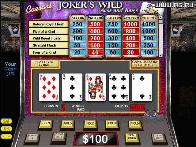 Caesars Palace ROM Gameplay Screenshot 1