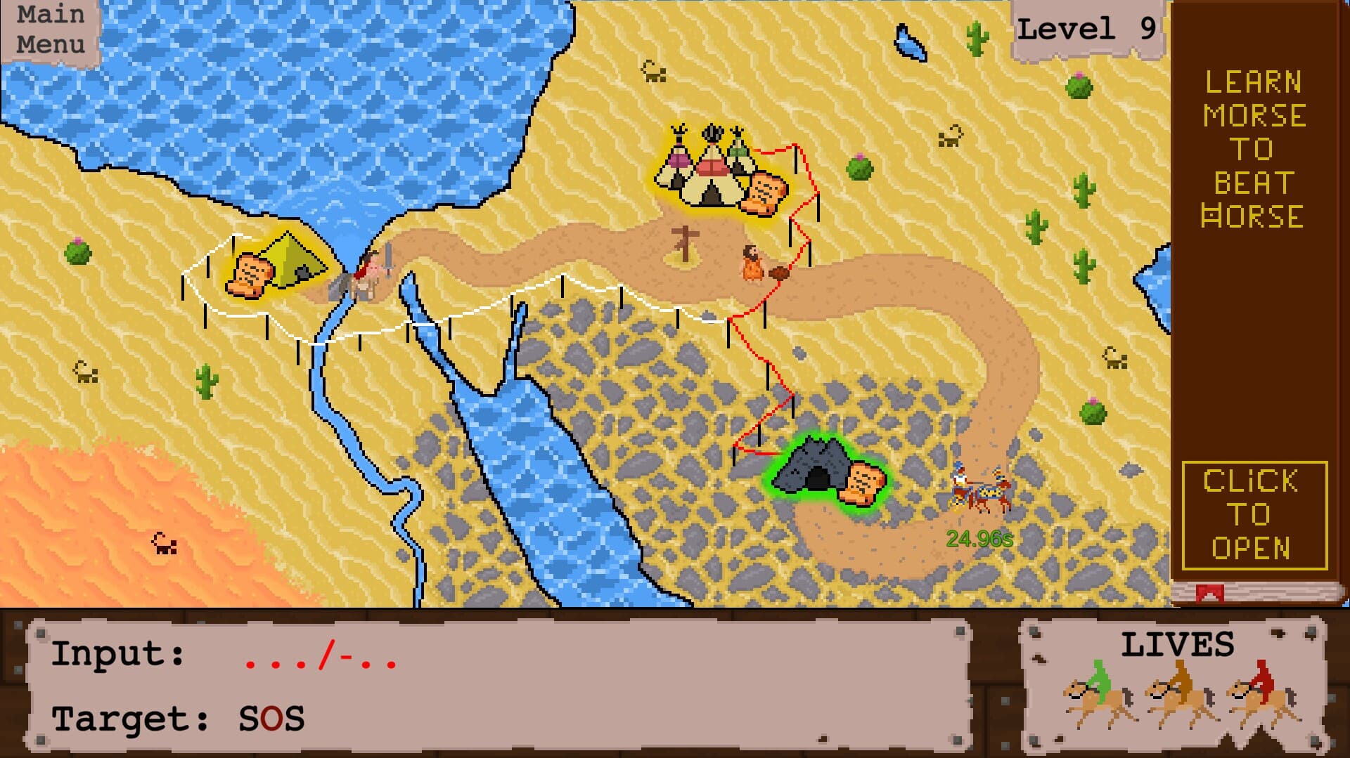 Morse Code Tutor Gameplay Screenshot 3