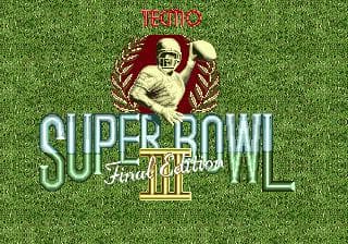 Tecmo Super Bowl Gameplay Screenshot 2