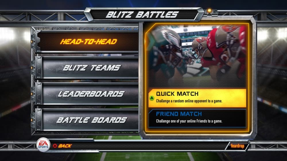 NFL Blitz 2001 ROM Gameplay Screenshot 1