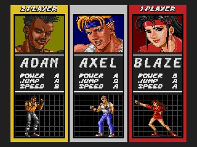 Streets of Rage ROM Gameplay Screenshot 4