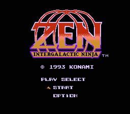 zen-intergalactic-ninja-eu-us-1993-action-platform-nes ROM Gameplay Screenshot 2