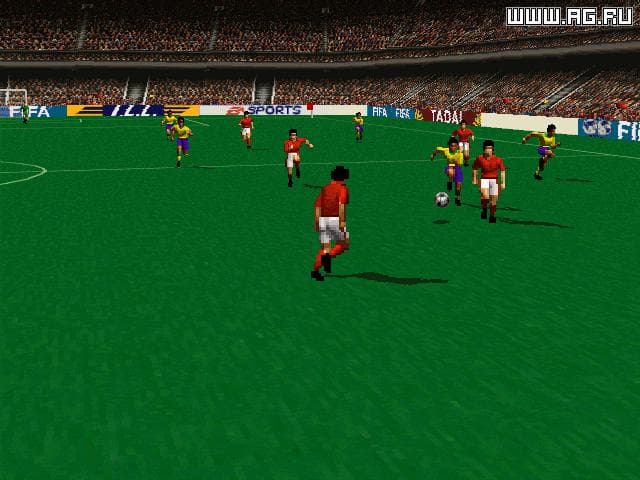 FIFA Soccer 96 ROM Gameplay Screenshot 2