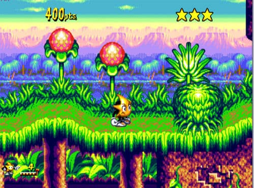 Ristar Gameplay Screenshot 3