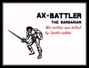 Golden Axe Gameplay Screenshot 1