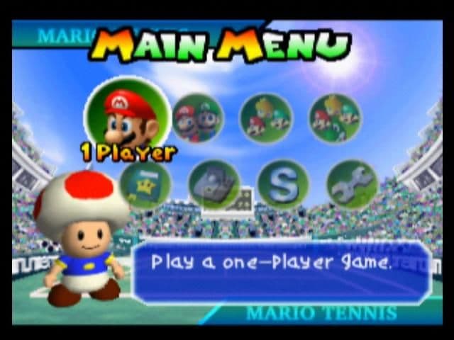 Mario Tennis ROM Gameplay Screenshot 5