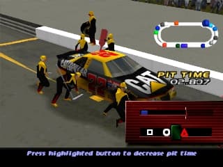 NASCAR 2000 ROM Gameplay Screenshot 4