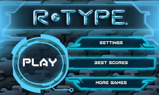 R-Type ROM Gameplay Screenshot 2