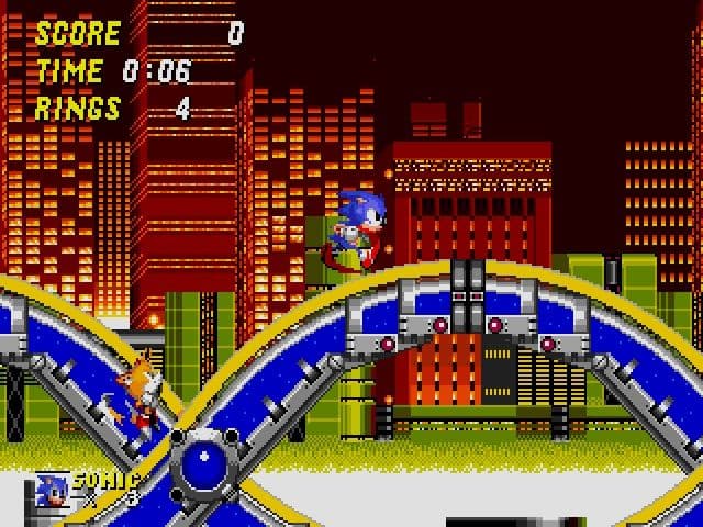 Sonic the Hedgehog 2 ROM Gameplay Screenshot 4