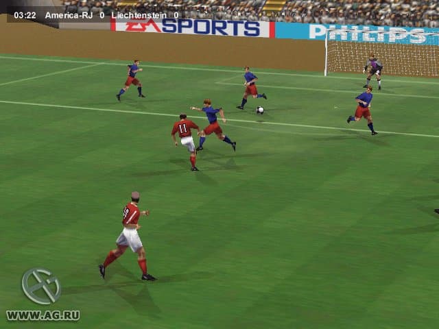 FIFA 98 - Road to World Cup ROM Gameplay Screenshot 2