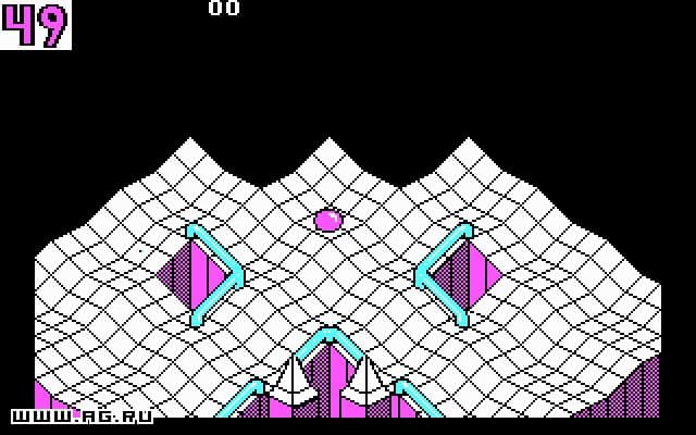 Marble Madness ROM Gameplay Screenshot 1
