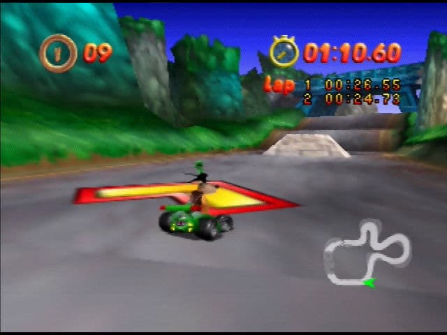Mickey_s Speedway USA ROM Gameplay Screenshot 1