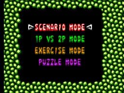 Dr. Robotnik's Mean Bean Machine ROM Gameplay Screenshot 1