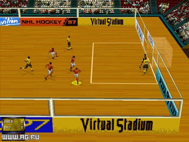 FIFA Soccer 97 ROM Gameplay Screenshot 4