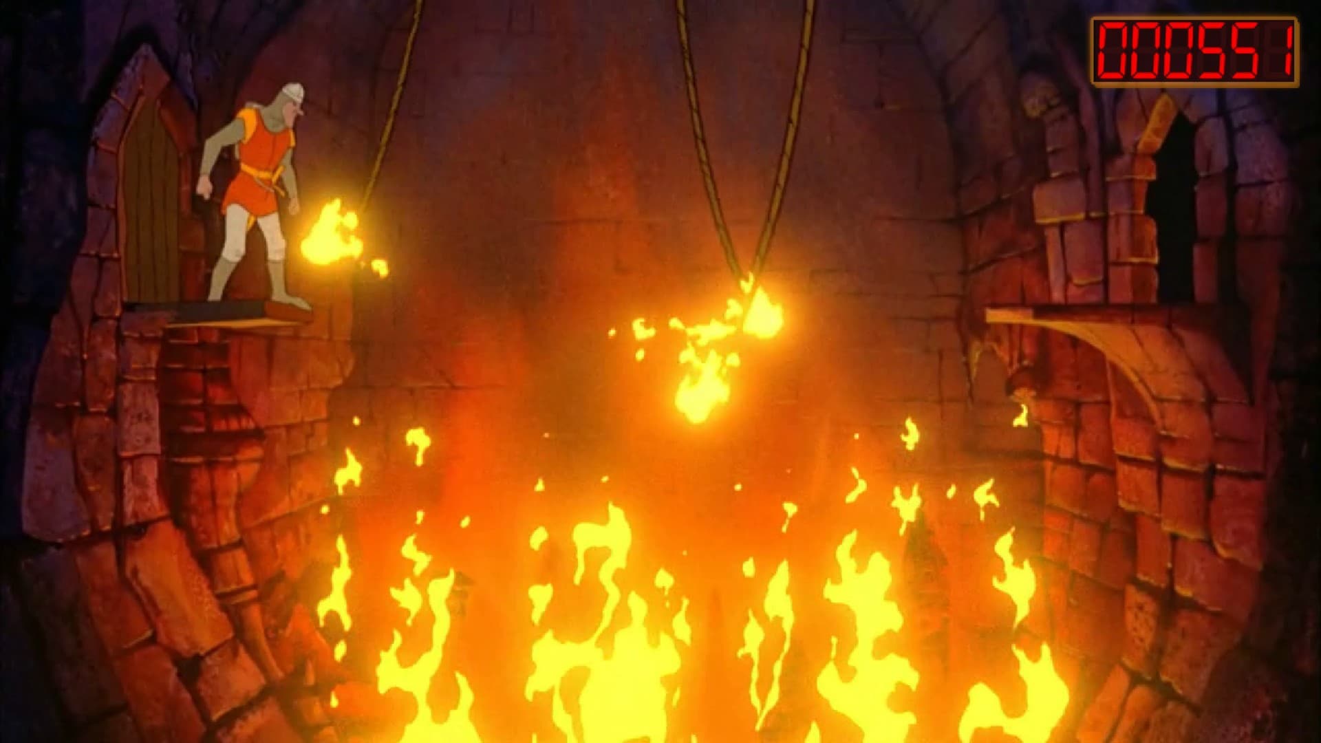 Dragon's Lair ROM Gameplay Screenshot 2