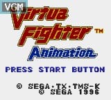 Virtua Fighter Animation ROM Gameplay Screenshot 2