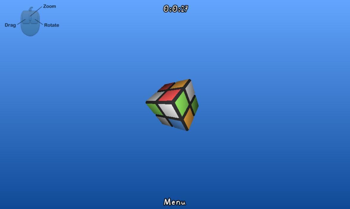 Rubiks Cube 3D Demo Gameplay Screenshot 4
