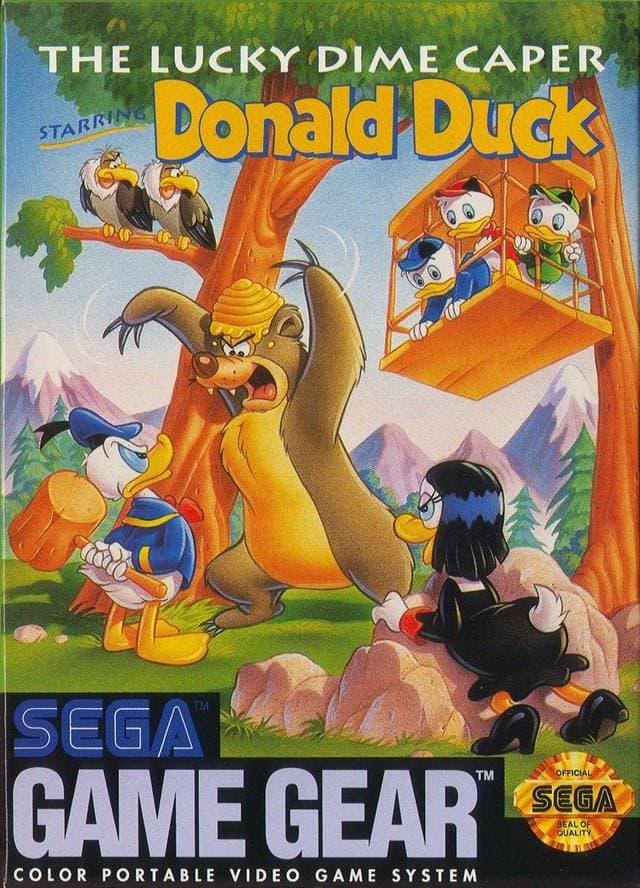 Lucky Dime Caper Starring Donald Duck, The ROM Gameplay Screenshot 1