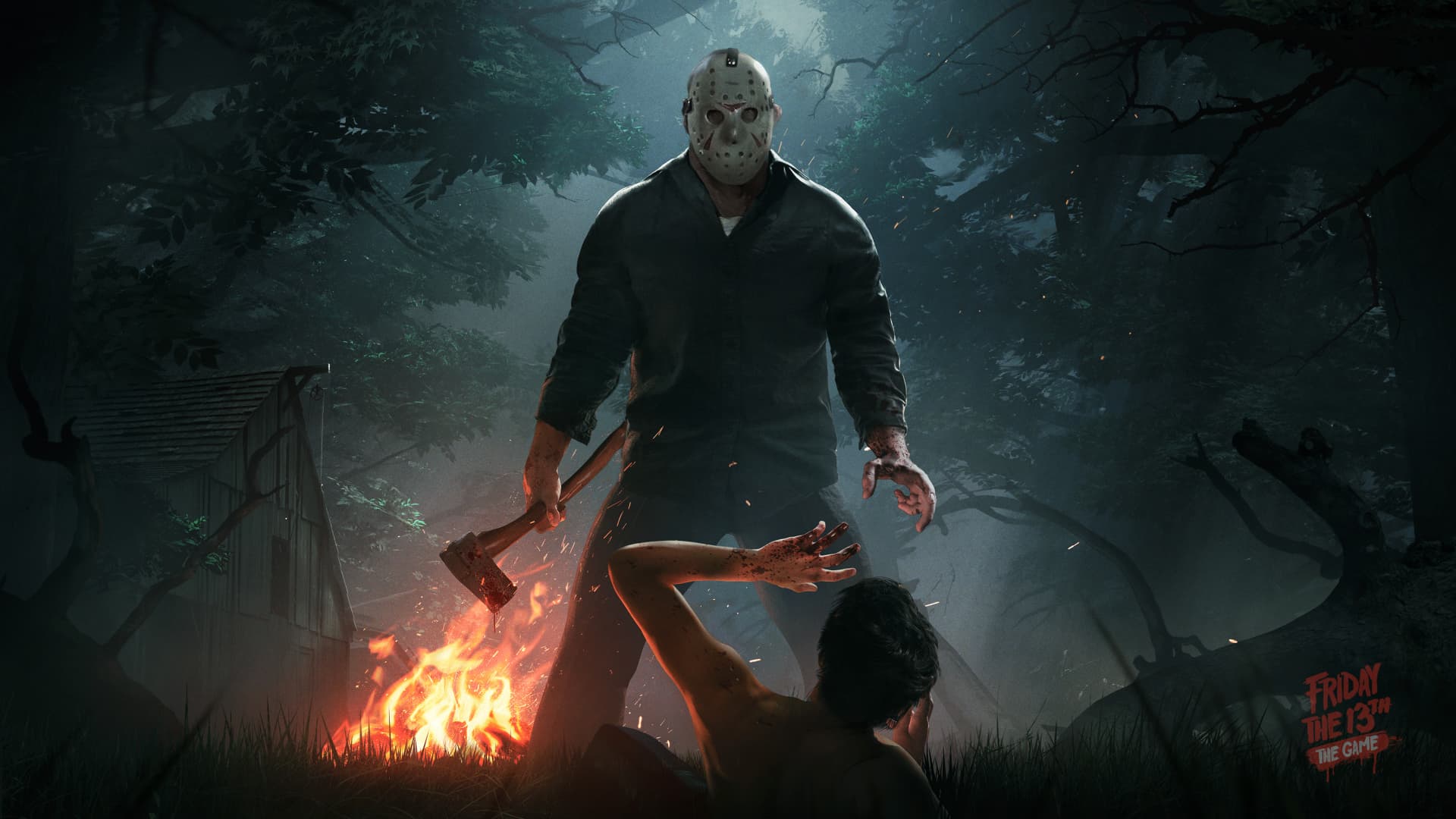 Friday the 13th 2600 Halloween Hack Gameplay Screenshot 1