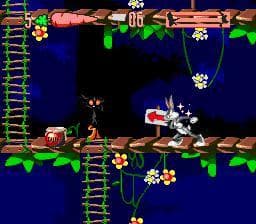 Bugs Bunny in Double Trouble ROM Gameplay Screenshot 1