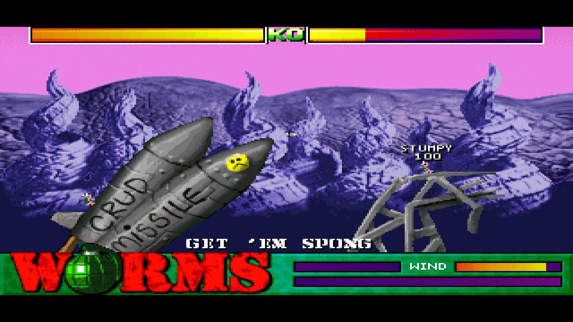 Warring Worms The Worm Re Turns Gameplay Screenshot 5