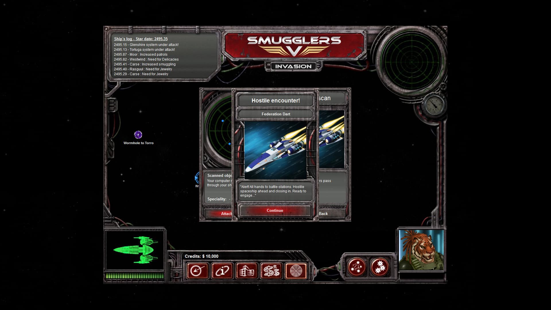 encounter at l-5 megalon invasion paddle Gameplay Screenshot 3