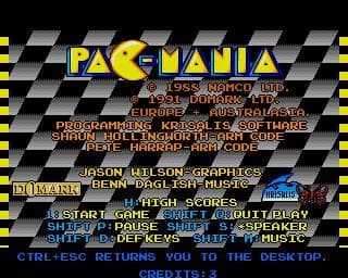 Pac-Mania ROM Gameplay Screenshot 3