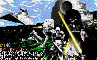Star Wars Return of the Jedi Ewok Adventure NTSC Conversion Gameplay Screenshot 2