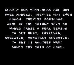 Beavis and Butt-Head ROM Gameplay Screenshot 2