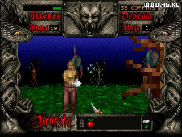 Bram Stoker's Dracula ROM Gameplay Screenshot 2