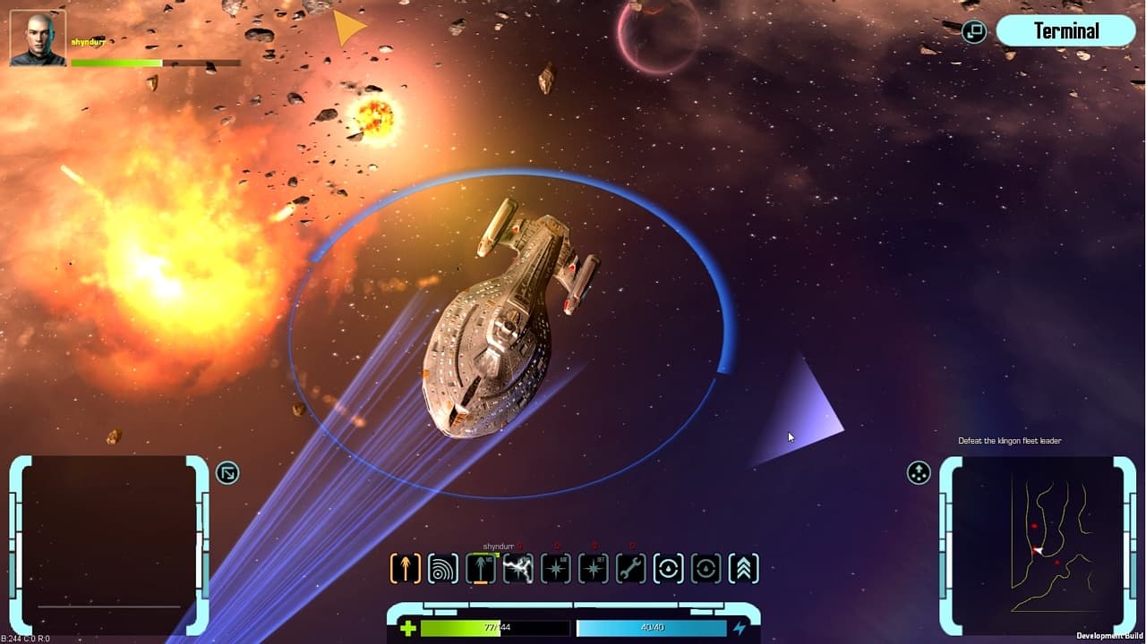 star ship - outer space star trek space space mission Gameplay Screenshot 2