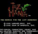 Taz-Mania ROM Gameplay Screenshot 2