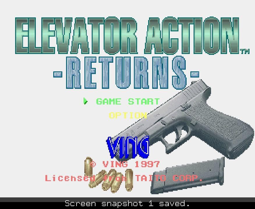 nemul-nes-to-games Elevator Action U.nes Gameplay Screenshot 2