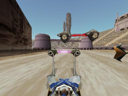 Star Wars Episode I - Racer ROM Gameplay Screenshot 1