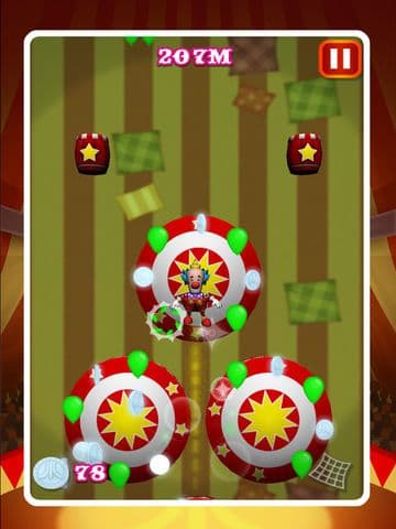 circus atari - circus paddle Gameplay Screenshot 5