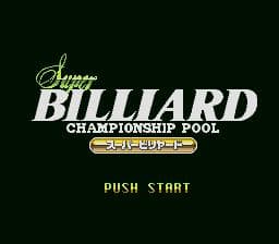 Championship Pool ROM Gameplay Screenshot 1