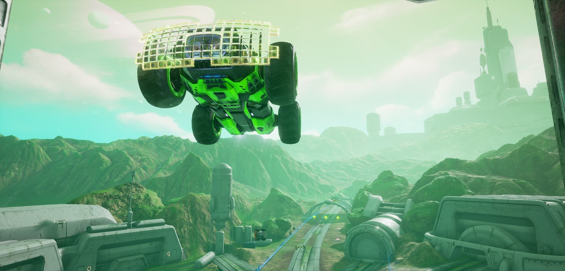 Omega Race Booster Grip Gameplay Screenshot 4