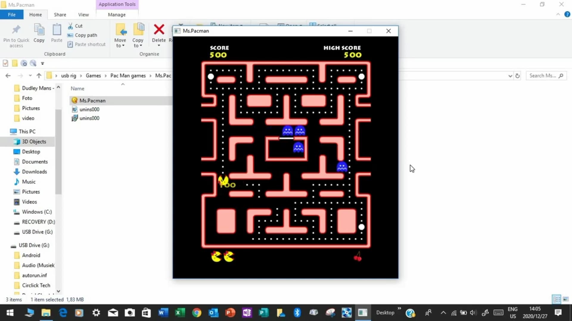 Ms Pac-Man Gameplay Screenshot 4