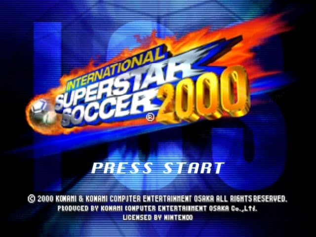 International Superstar Soccer 2000 ROM Gameplay Screenshot 2