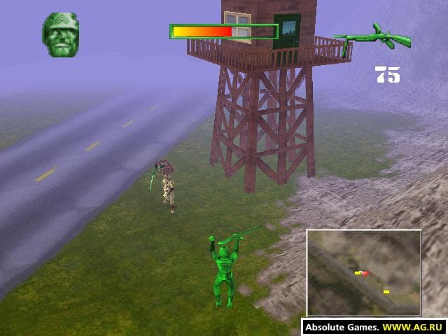 Army Men - Air Combat ROM Gameplay Screenshot 2