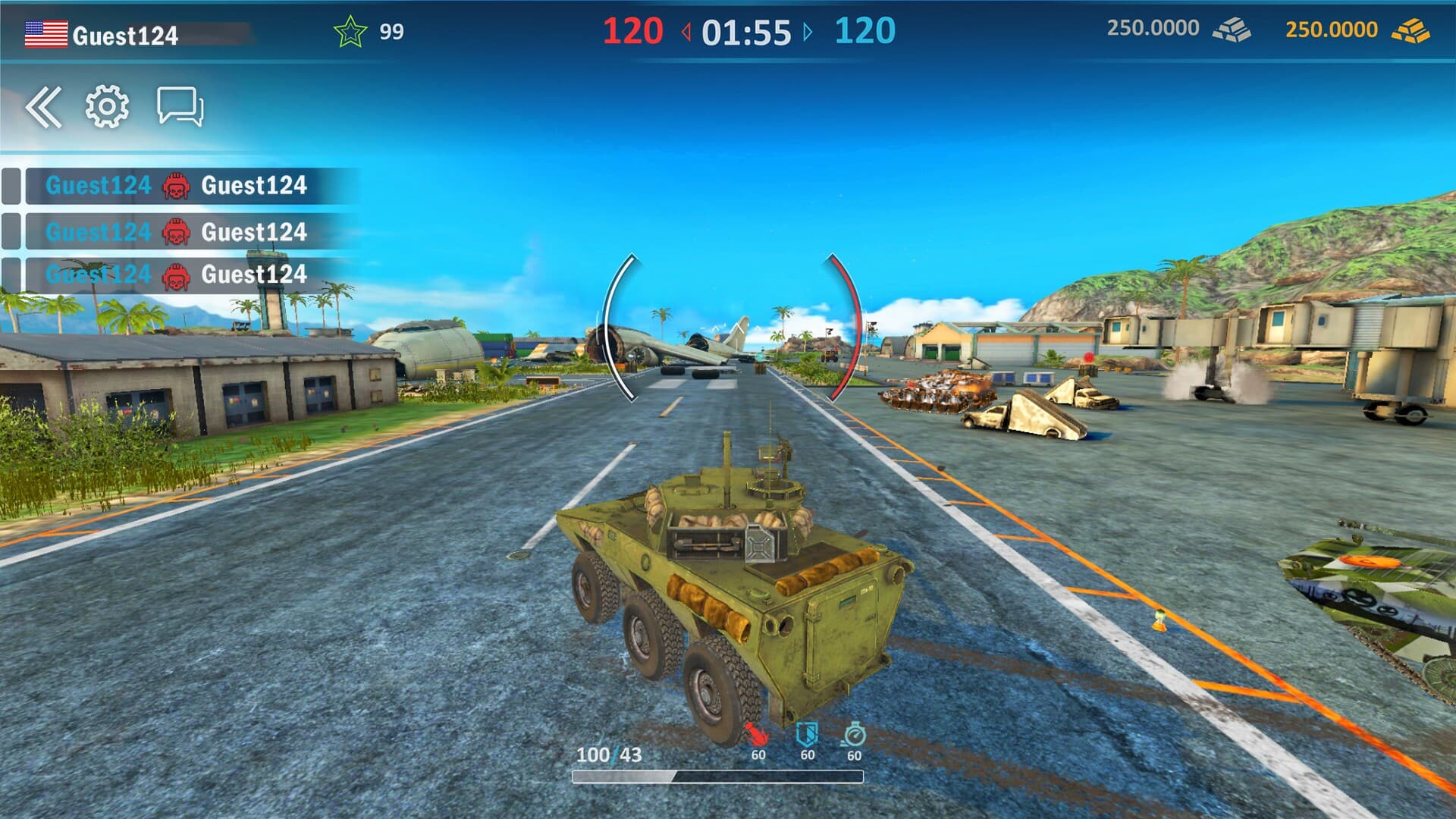 Tank Assault Gameplay Screenshot 1
