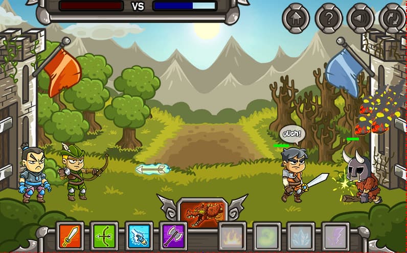 Hero Quest Themed Shooter Gameplay Screenshot 2
