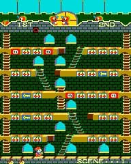 Mr. Dos Castle Gameplay Screenshot 3