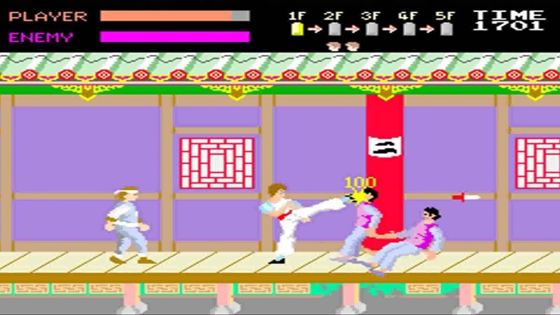 Kung-Fu Master Gameplay Screenshot 3