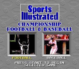 Sports Illustrated - Championship Football & Baseball Gameplay Screenshot 3