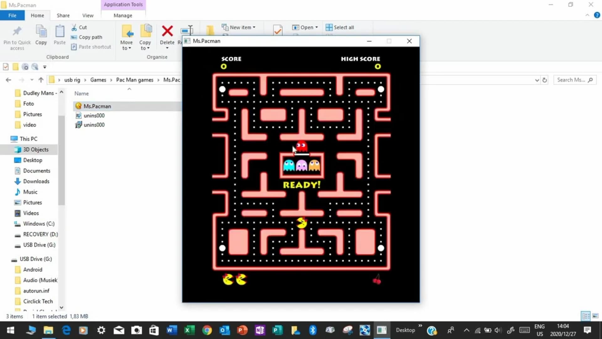 Ms Pac-Man Gameplay Screenshot 3